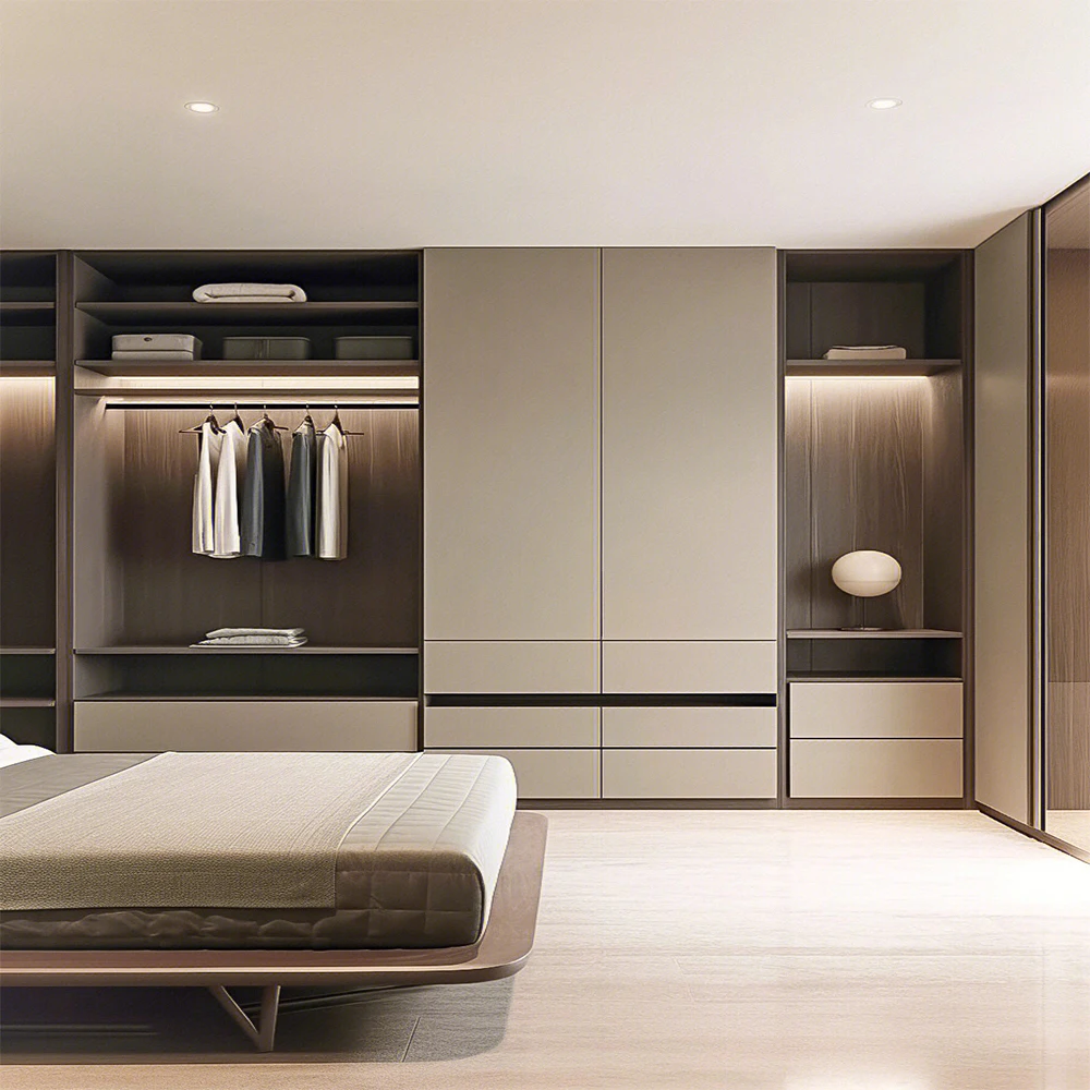 Melamine Bedroom Wardrobe