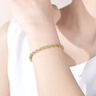 Bangle 2021 Atmospheric Fashion Bangle 18K Gold-plated Bangle Women's Luxury Bracelet Gift