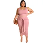 Fashion Ladies 2021 Women Casual 2 Pieces Set Women Suit Dresses Fashion Career Ladies Dress