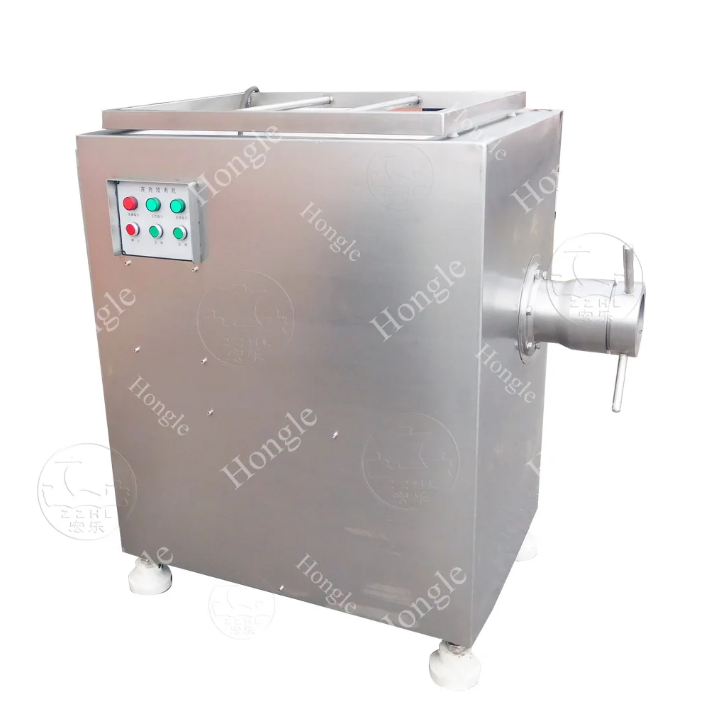 Hot Selling Large Scale Electric Meat Grinder Frozen Meat Mincer Automatic supplier