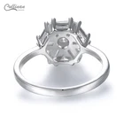 Jewelry Ring Engag Jewelri Real 925 Sterling Silver Ring Engagement Gift Flower Pendant New Arrival Jewelry Women 2021