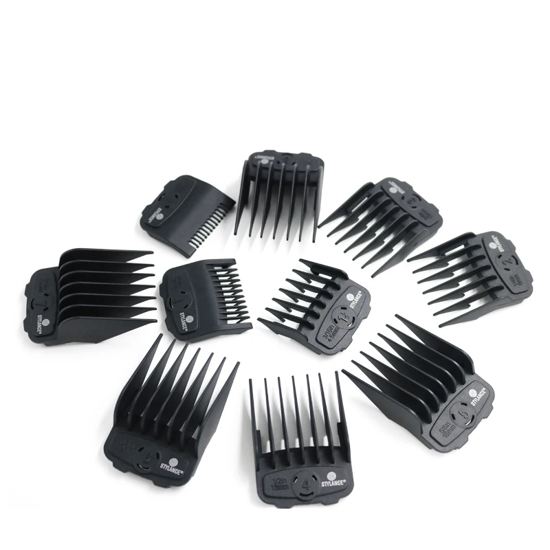 Fruity overtale ulovlig Professional Hair Trimmer Limit Comb 10 Pcs Universal Hair Clipper Combs  Guide Guard Attachment Size Salon Styler Tools - Buy Universal Guide Combs, Hair Limit Comb,Hair Trimmer Product on Alibaba.com