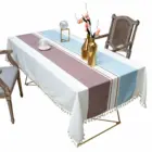 Table Cloth Good Quality 100% Polyester Customizable Size Stretch Table Cloth Spandex
