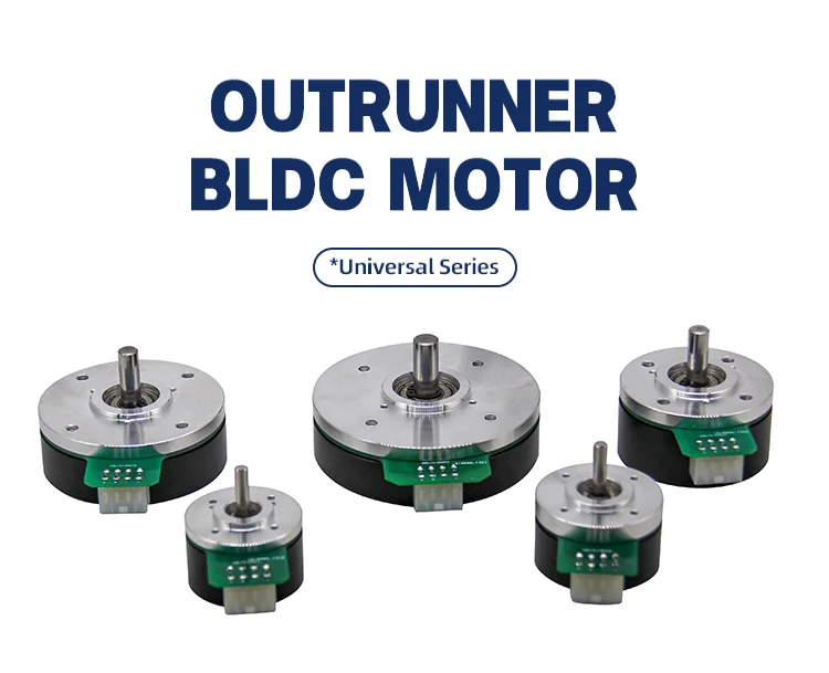 Flat Outrunner Bldc Motor, 72mm, 24V, 48V, 100W - detail 4