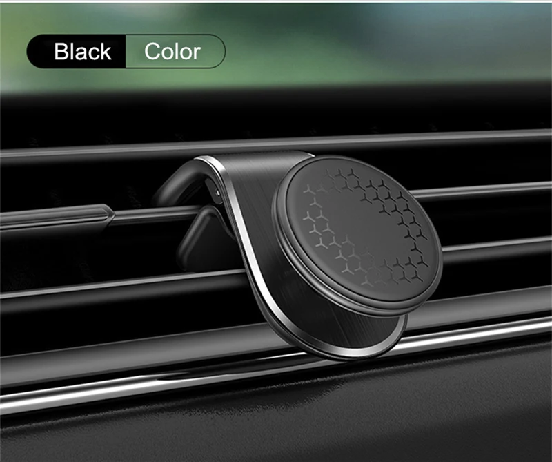 Magnetic Car Phone Holder Universal 360 Degree Rotation Magnet Stand Phone Holder For Car Air Vent Clips Accessory