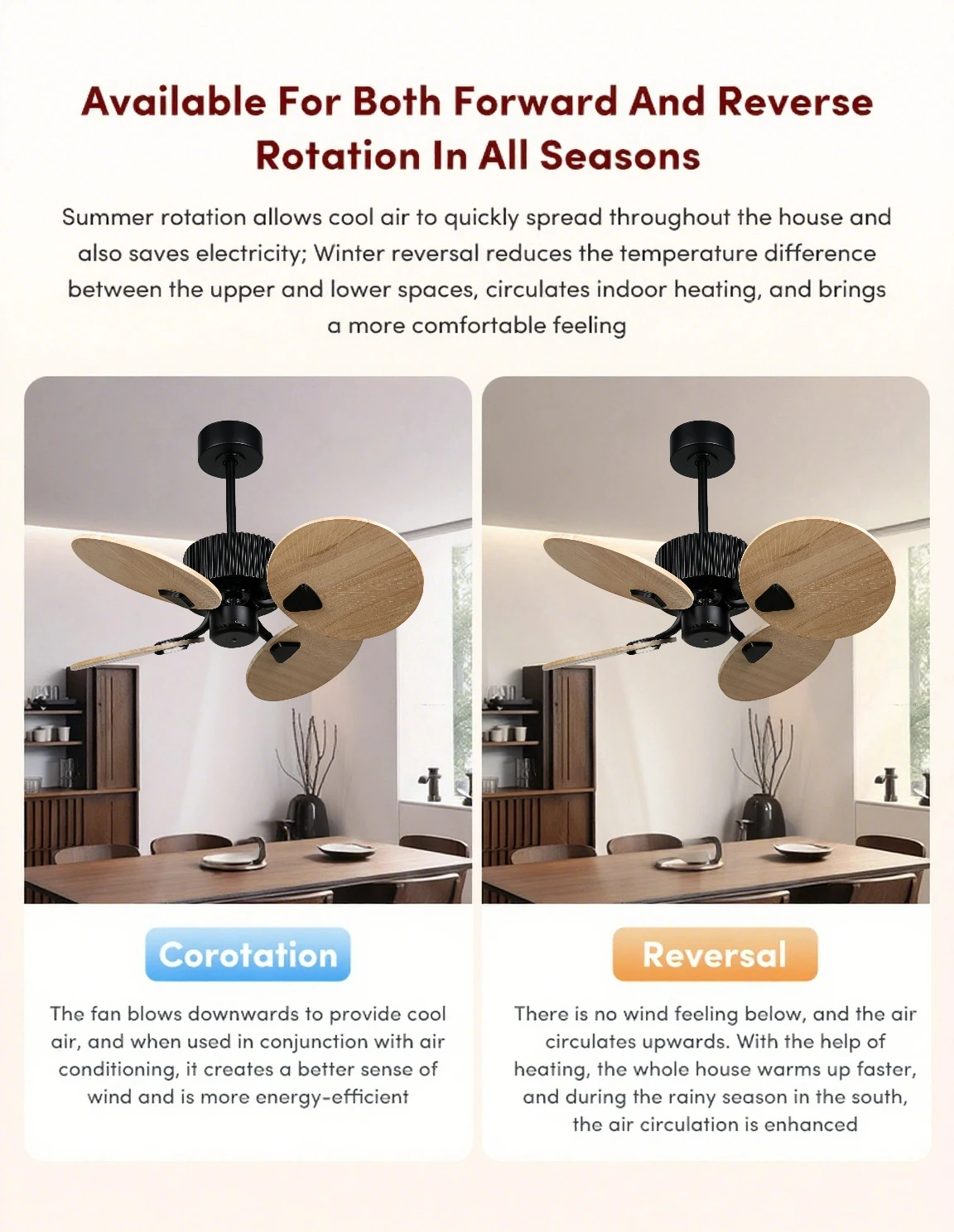 Ceiling Fan, 110v, 3D - detail 14