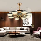 Selling Fan Best Selling 42 Inch 96watt Living Room / Bedroom / Dining Room Fan Lamp LED Chandelier