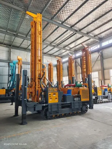 Hongwuhuan HWH580 High Quality Air Penumatic for Drilling Water Well Air Portable Water Well Drilling Machine for Sale Diesel