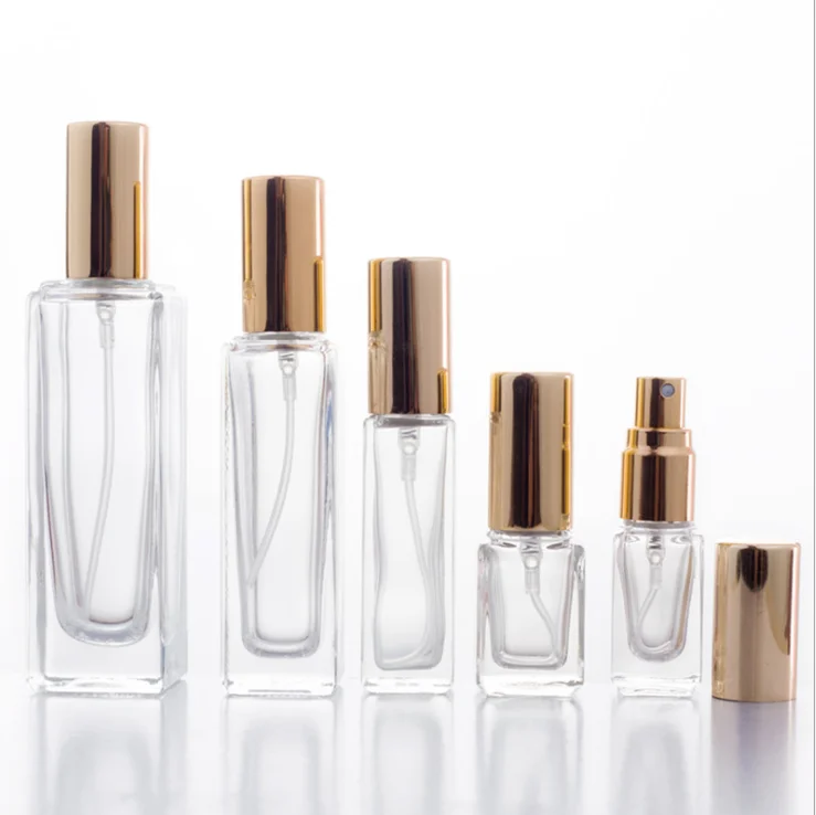 empty perfume sample bottles