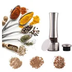 Pepper Set Grinders Salt Pepper Factory Direct Premium Wholesale Stainless Steel Manual Salt And Pepper Grinder Set