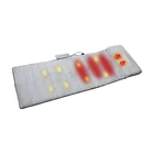 Electric Mattress Mat Massage Full Body PU Leather Back Electric Shiatsu Vibration Massage Pad Mattress Vibrator Back Mat