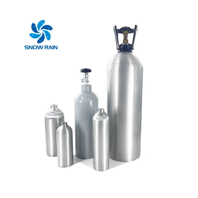 OEM manufacturer direct sale aluminum high pressure co2 gas cylinder tank