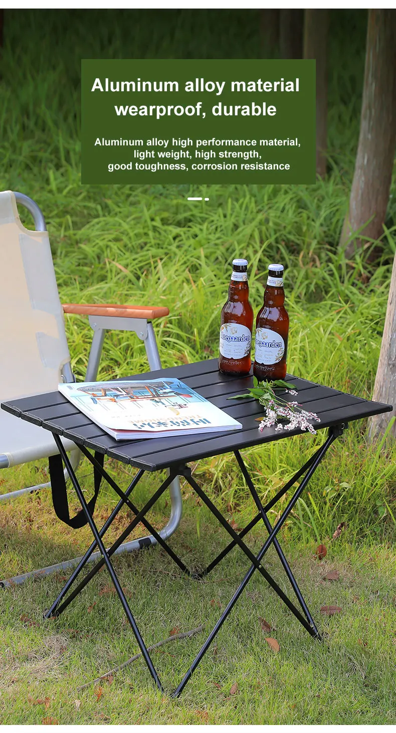 热卖轻质野营桌超铝易携带户外野餐桌