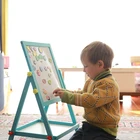 Toy Board Educational Toy Double-sided Children's Writing Board Foldable Painting Board And Game