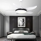 Ceiling Fan Fans With Light 110-220V 5 Blades Pc 110V 220V Smart Modern Remote Control Ceiling Fan With Light
