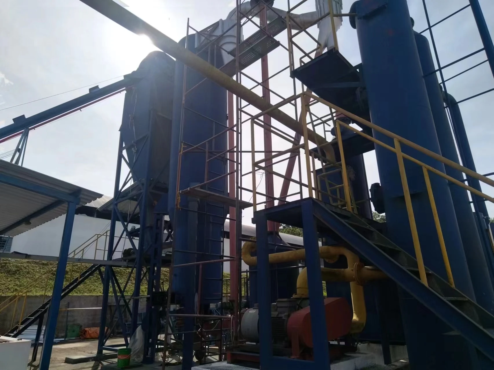 2mw Rice Husk Biomass Gasifier Sawdust Wood Chips Stalk Gasification