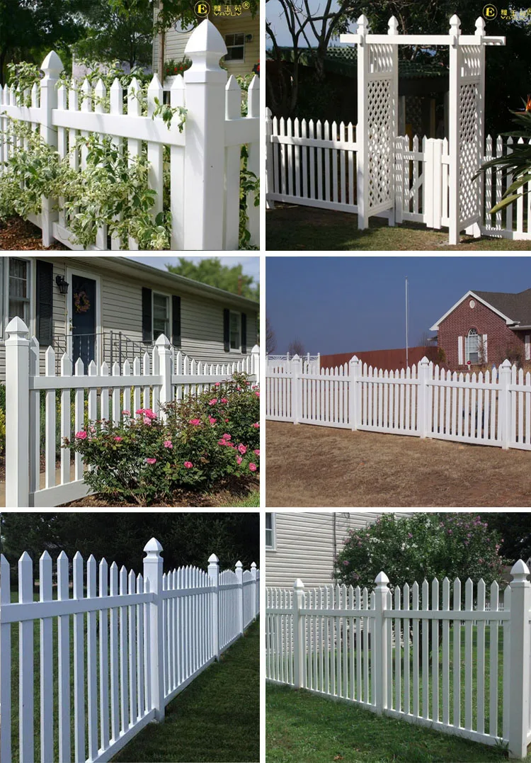 Manufacturer White Gothic Picket Vinyl Fence Panels Buy No Fading Uv