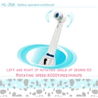 Electric GOOD Cheap Cartoon HL-268 Soft Bristled Brush Cute Dalmatians Battery Operated Kid Electric Toothbrush