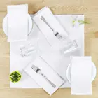 Cotton Napkins Reusable Custom Kitchen Dinner Christmas Restaurant Party Wedding Cotton Cloth Table Napkins