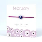 Simple Beads Creative Simple Design Jewelry Red String Bracelet Evil Eyes Round Beads Handmade Weave Bracelets