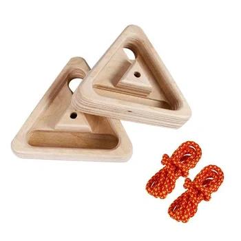 FitFirst Vertical Durable Portable Triangle Wood Climbing Fingerboard  for Strengthen your Fingers