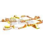 Island Water Park Inflatable Floating Commercial Inflatable Water Park Aqua Park Inflatable Floating Island