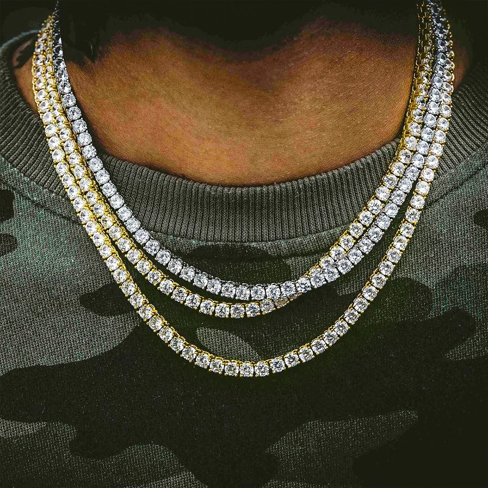 Krkc Hip Hop Jewelry 20inch 3mm 14k 