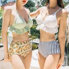 Beachwear Recommend T T Swimswear Bikinis Beachwear Plaid Solid