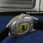 Watch High Quality San Martin Damascus Steel Movement Leather Luminous Automatic Watch Mechanical