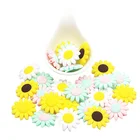Beads Beads For Baby Teeth National Approved Flower Shape Silicone Teething Beads For Baby Jewelry Wholesale