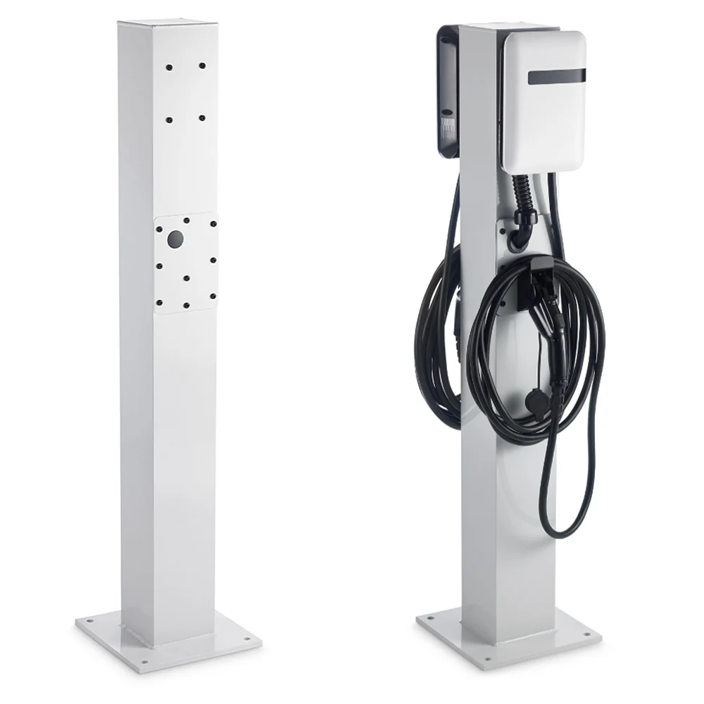 L Ev Charger Pedestals Heavy Duty Aluminum Charging Station Pillar