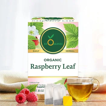 GMO-Free Organic Herb Tea Hot Wrapped Tea Bags Red Raspberry Leaf Tea