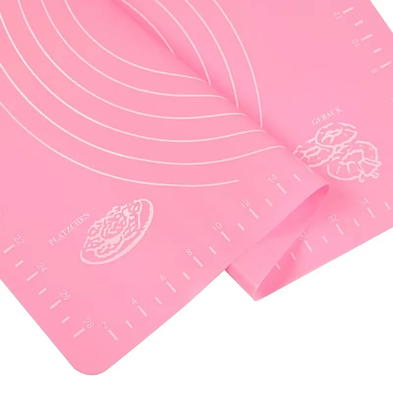 30*40cm Kitchen Accessory Silicone Kneading Dough Mat Cookie Baking Thick Non-stick Rolling Pastry Sheet Pads Kitchen Gadget