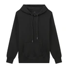 Custom Wholesale High Quality Plain Custom Logo Embroidered 100% Cotton Hoodie