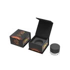 Container Luxury Concentrate Wax Container Glass Bottle Jar Packaging Paper Boxes With Foam Insert