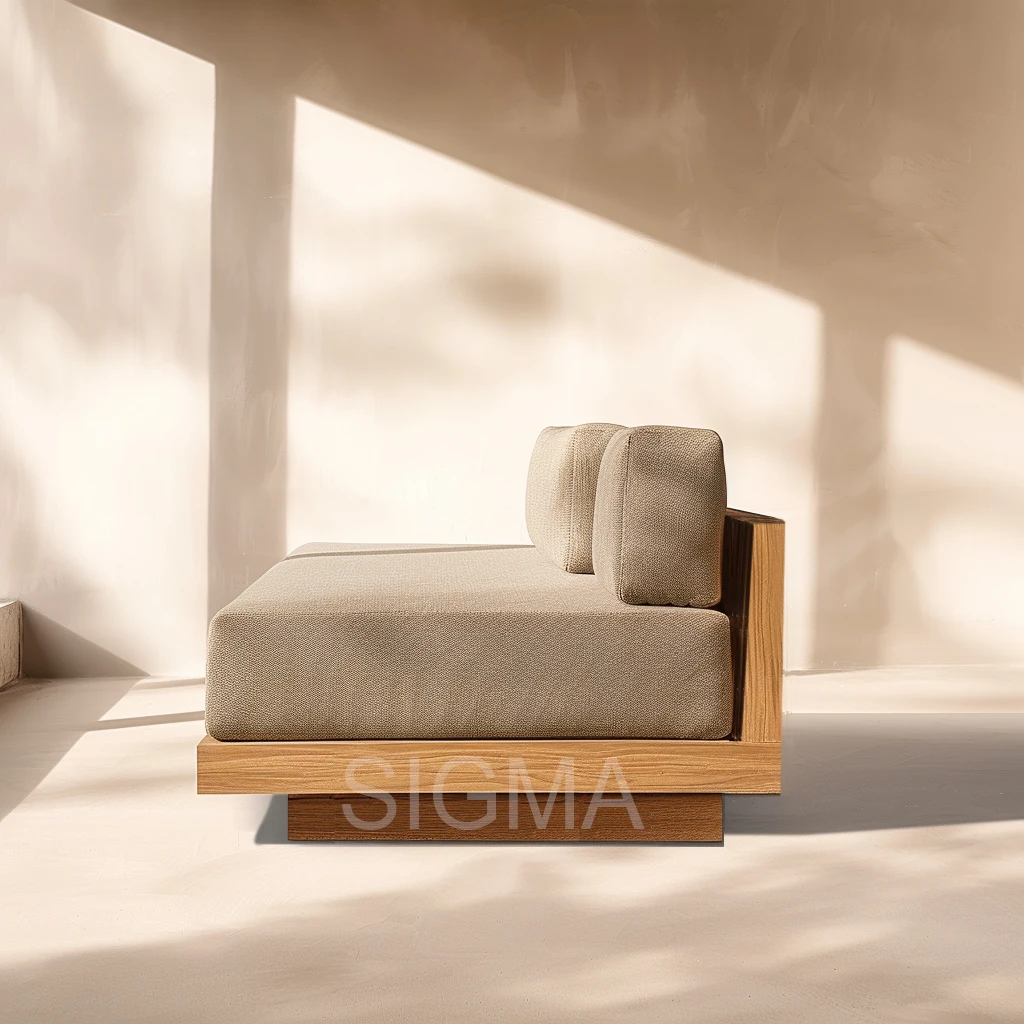 Customized service sofa sectional garden sofas Teak outdoor garden furniture patio sofa set outdoors furniture coffee table
