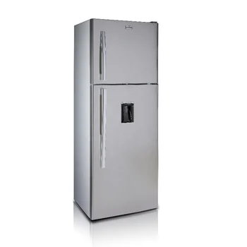 BCD518 134A 600A Stainless Steel Electric Portable Compressor Top-Freezer Refrigerator Household Hotels Gas New Condition GLASS