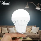 Super bright 9 watt emergency rechargeable led light bulb