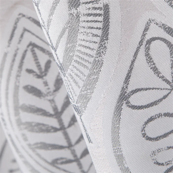 Popular design cheap stock jacquard curtain, office window curtain