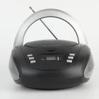 Radio High Quality Portable Speaker FM Radio OEM Portable Mp3 Cd Usb CD Boombox