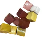 Egg Cube Cube Wholesale Natural Semi Precious Gemstones Egg Yellowstone Quartz Cube Tumbled Stones