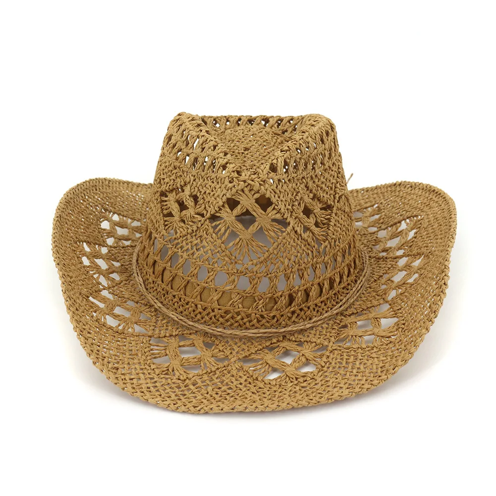 straw cowboy hat with string