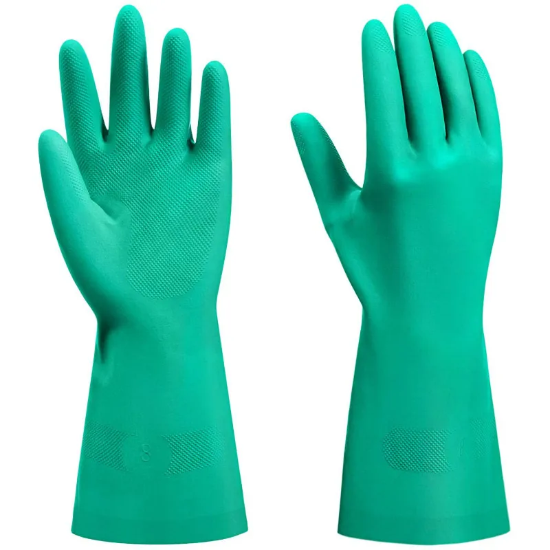 nitrile gloves washing dishes