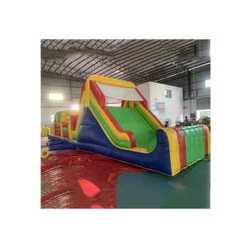 Small Inflatable Bounce House Obstacle Course For Kids