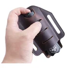 Leather Holster Holder YY Custom Full Grain Genuine Leather Flashlight Holster Holder For Belt