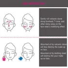 Factory Custom OEM Beauty Massager Face Volcanic Stone Oil Control Absorbing Roller
