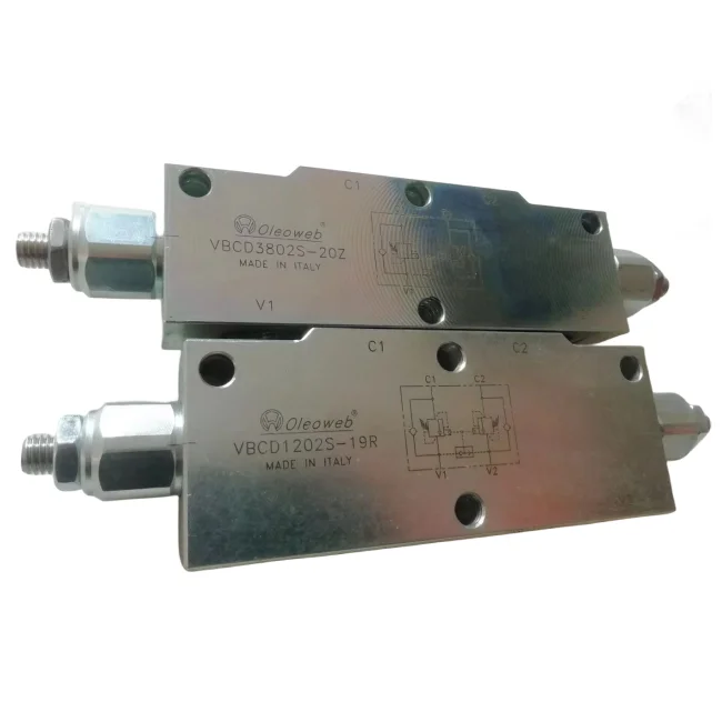 Open center balance valve   VBCD3402S   overcentre valves counterbalance valve