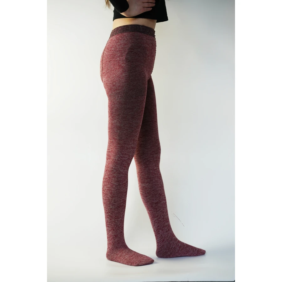 Oem Warm Tights Women Fleece Leggings 