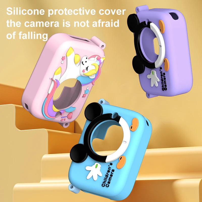 cartoon rabbit printing camera child video camera kids smart video camera toy