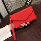 Women Wallet PU Material Long Anti Theft Brush Women Wallet Large Capacity Fashion RFID Wallet With Handle